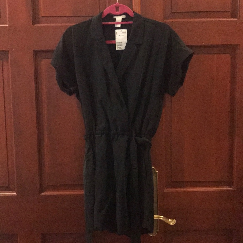 Short sleeve jumpsuit